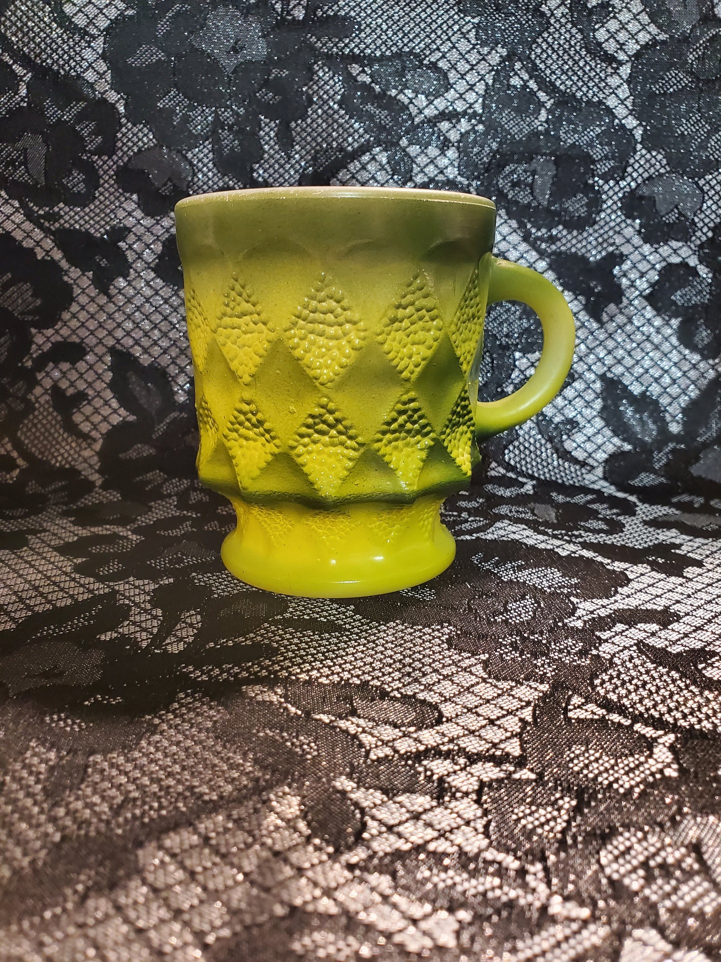 Milk Glass Mug