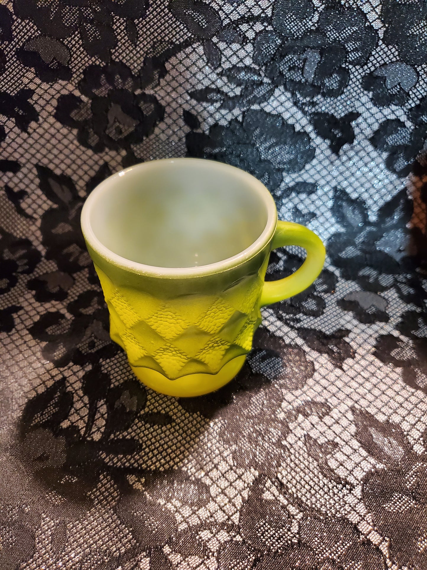 Milk Glass Mug