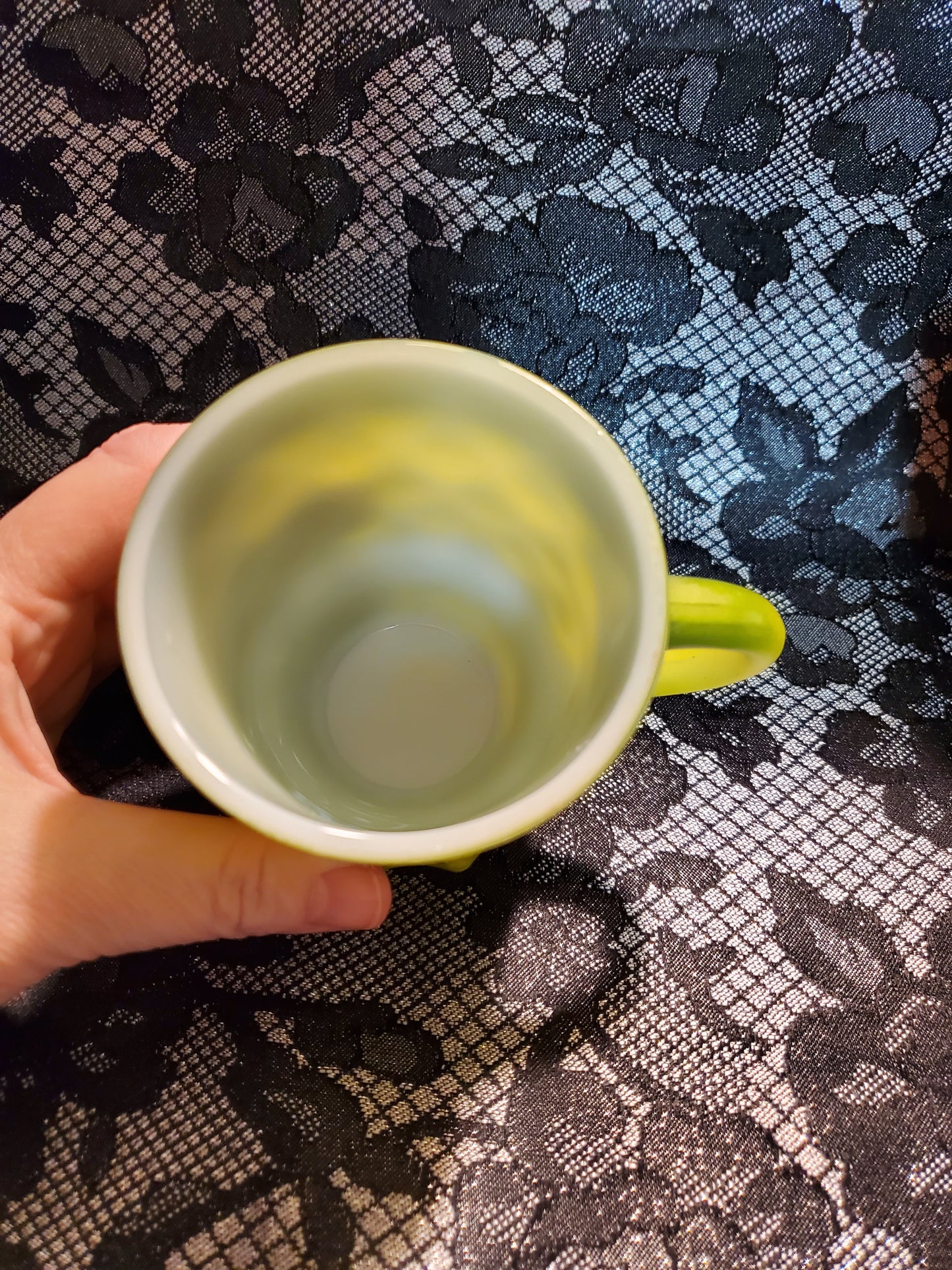Milk Glass Mug