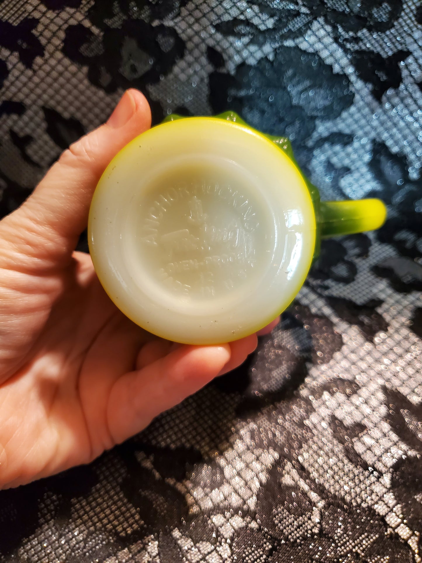 Milk Glass Mug