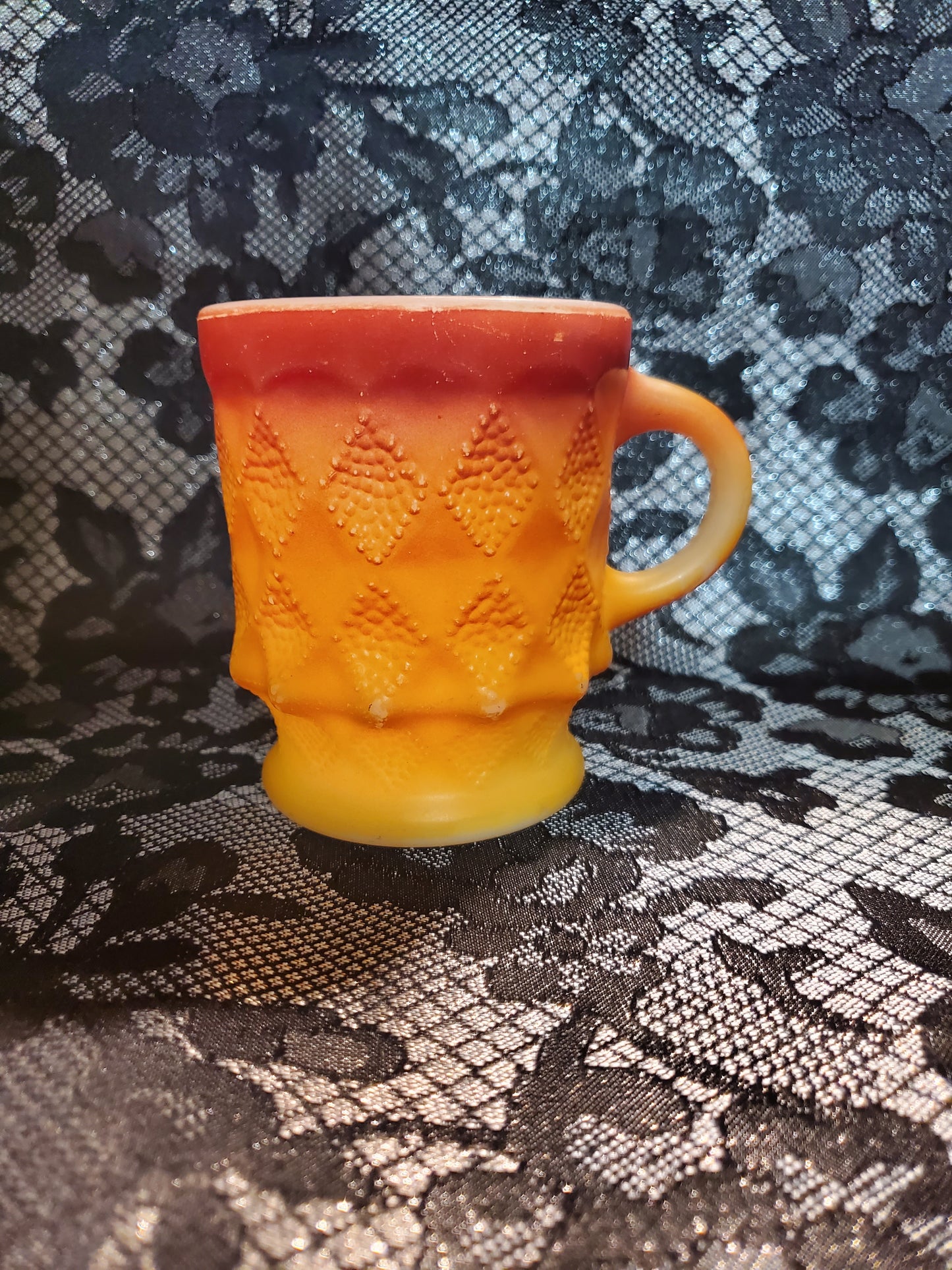 Milk Glass Mug