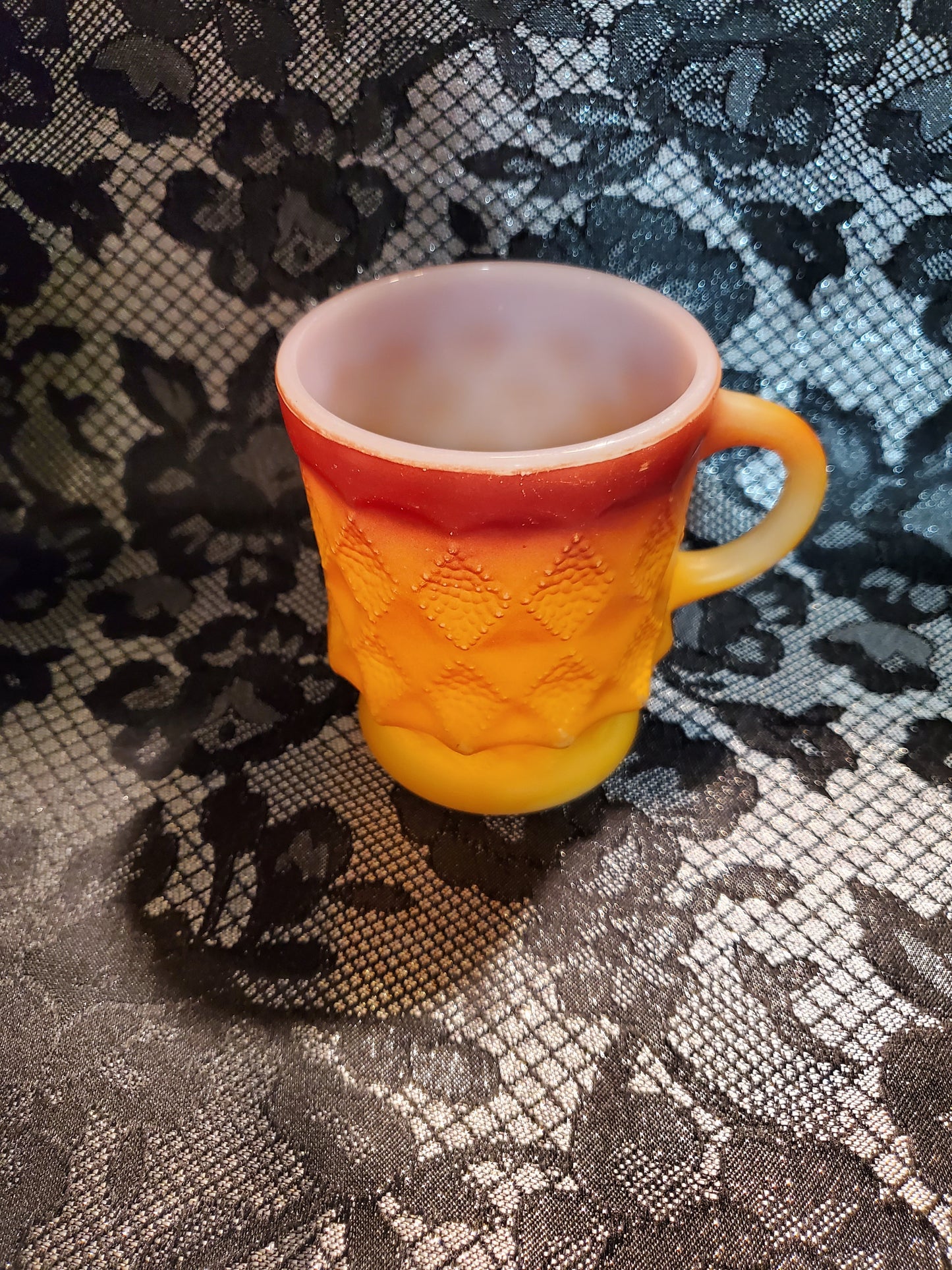 Milk Glass Mug