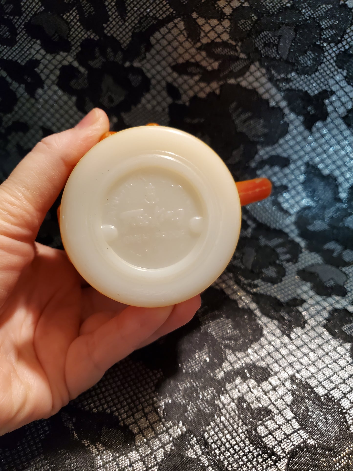 Milk Glass Mug