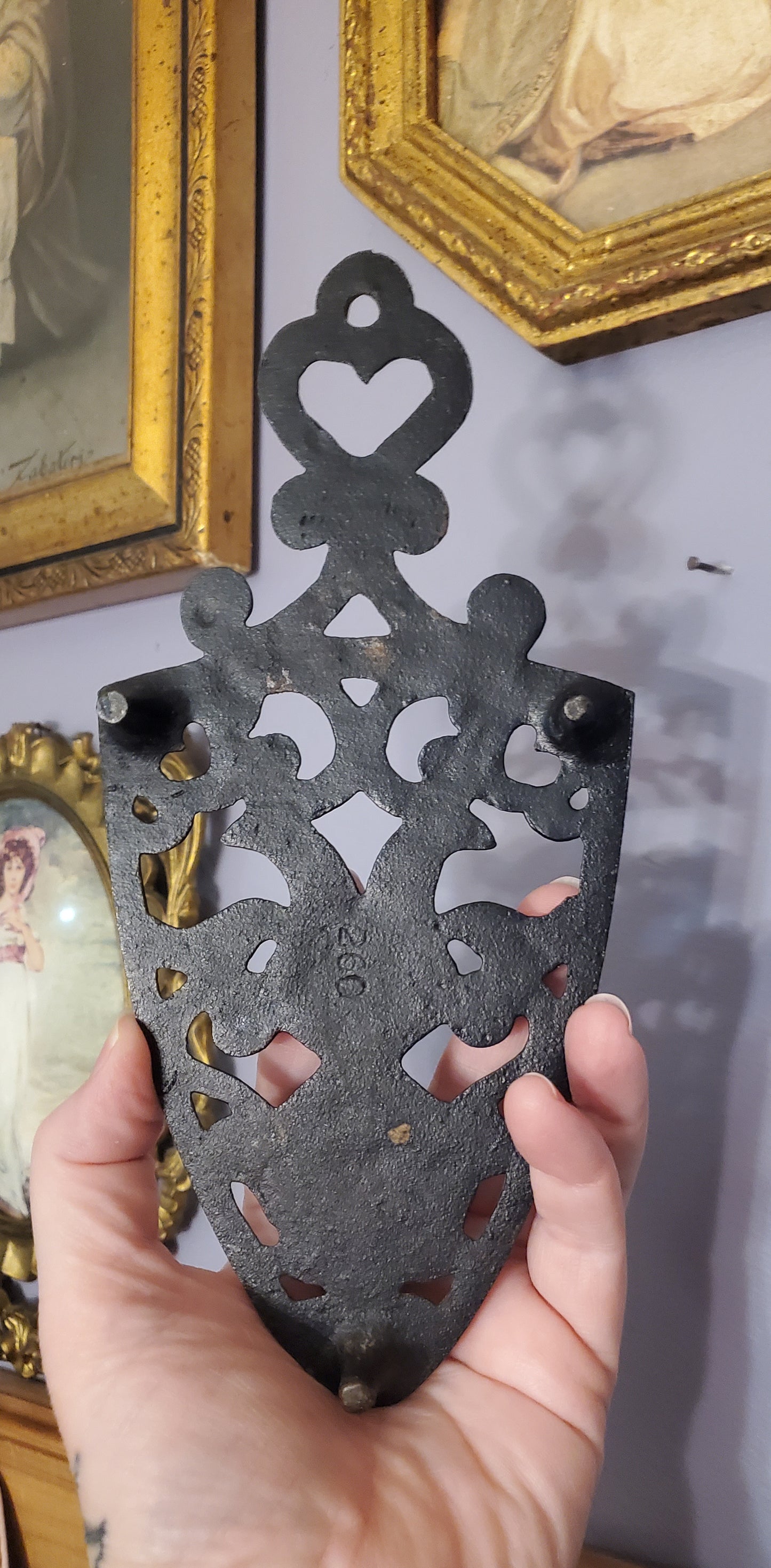Vintage Cast Iron Trivet
