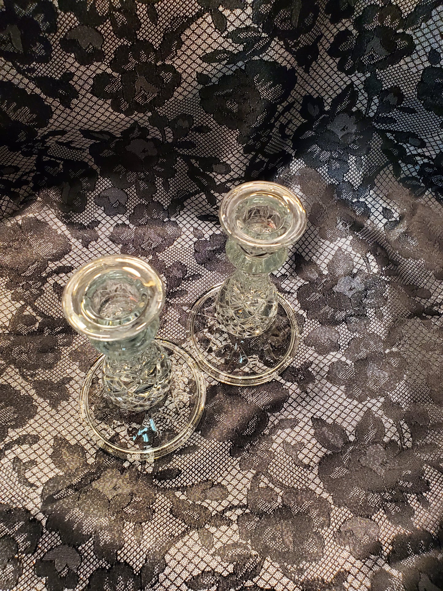Pair of Vintage Candle Holders