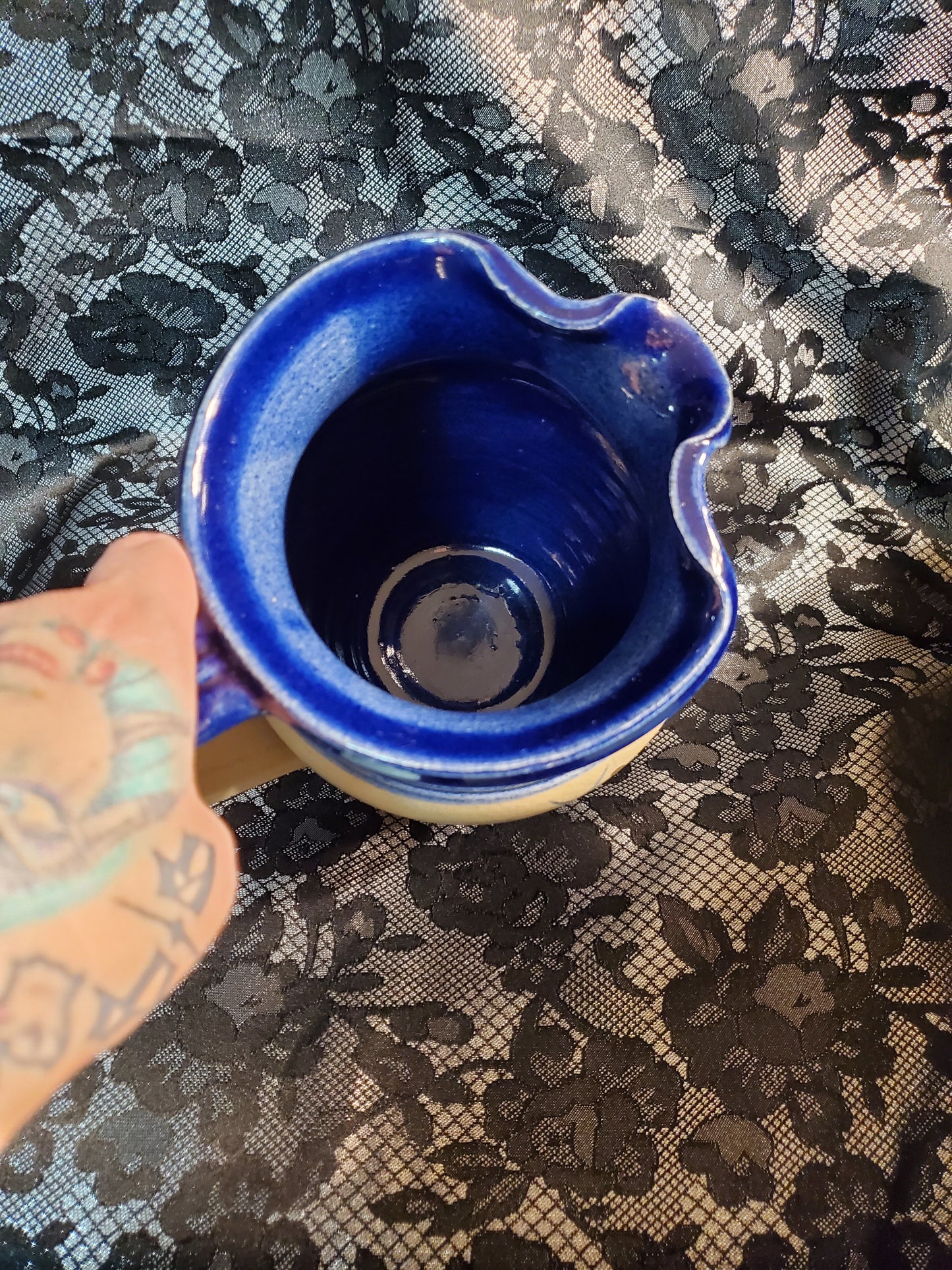 Vintage Labaire Pottery Water Pitcher