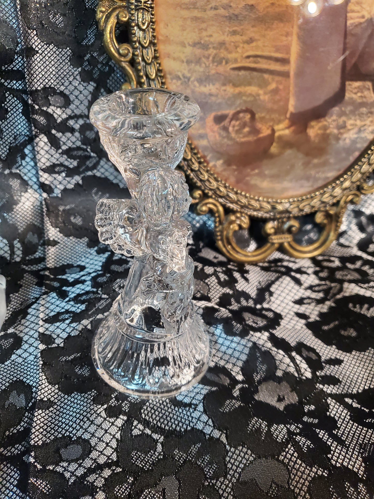 Cherub Candle Holder