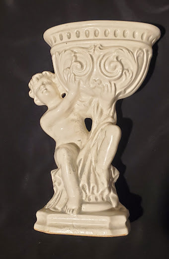 Vintage Cherub Planter