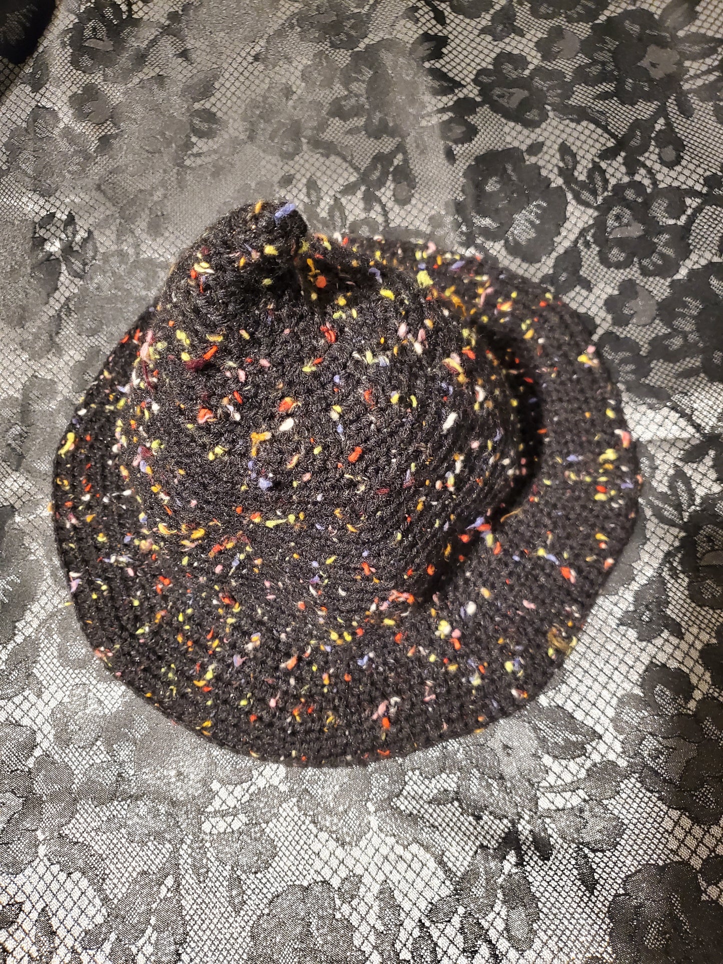 Crocheted Witch Hat