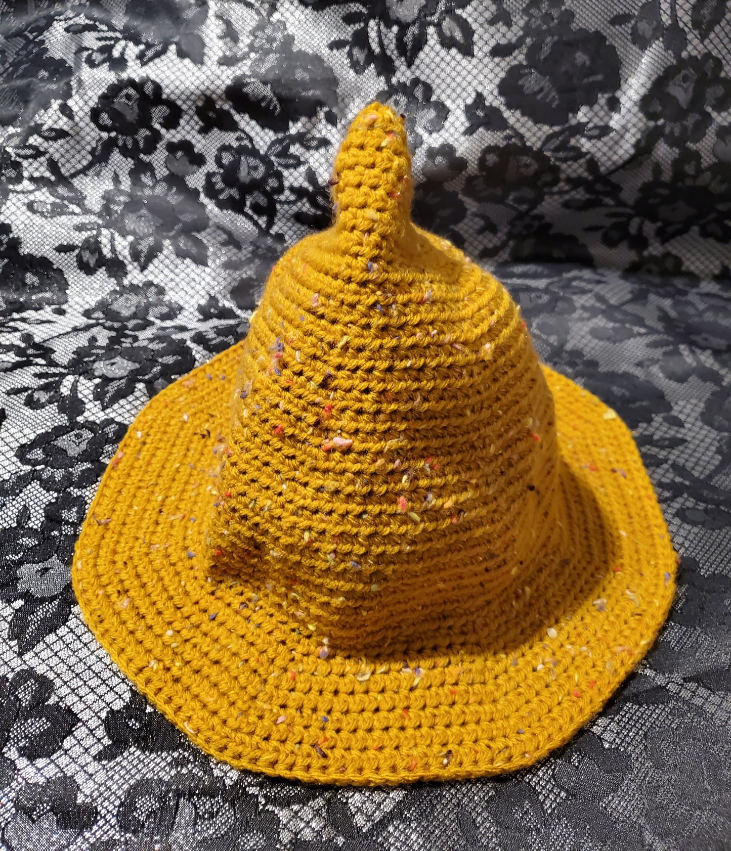 Crocheted Witch Hat