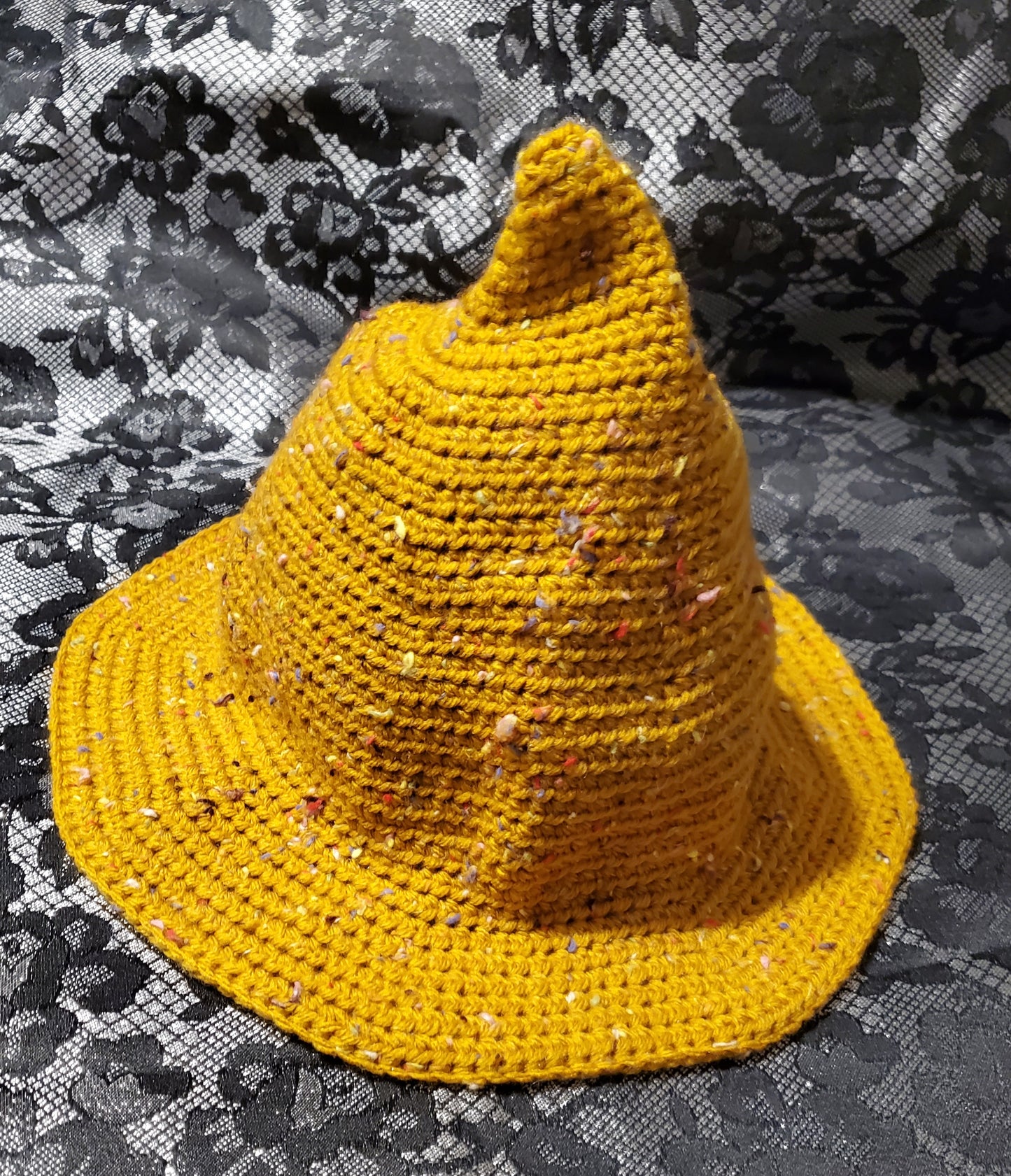 Crocheted Witch Hat