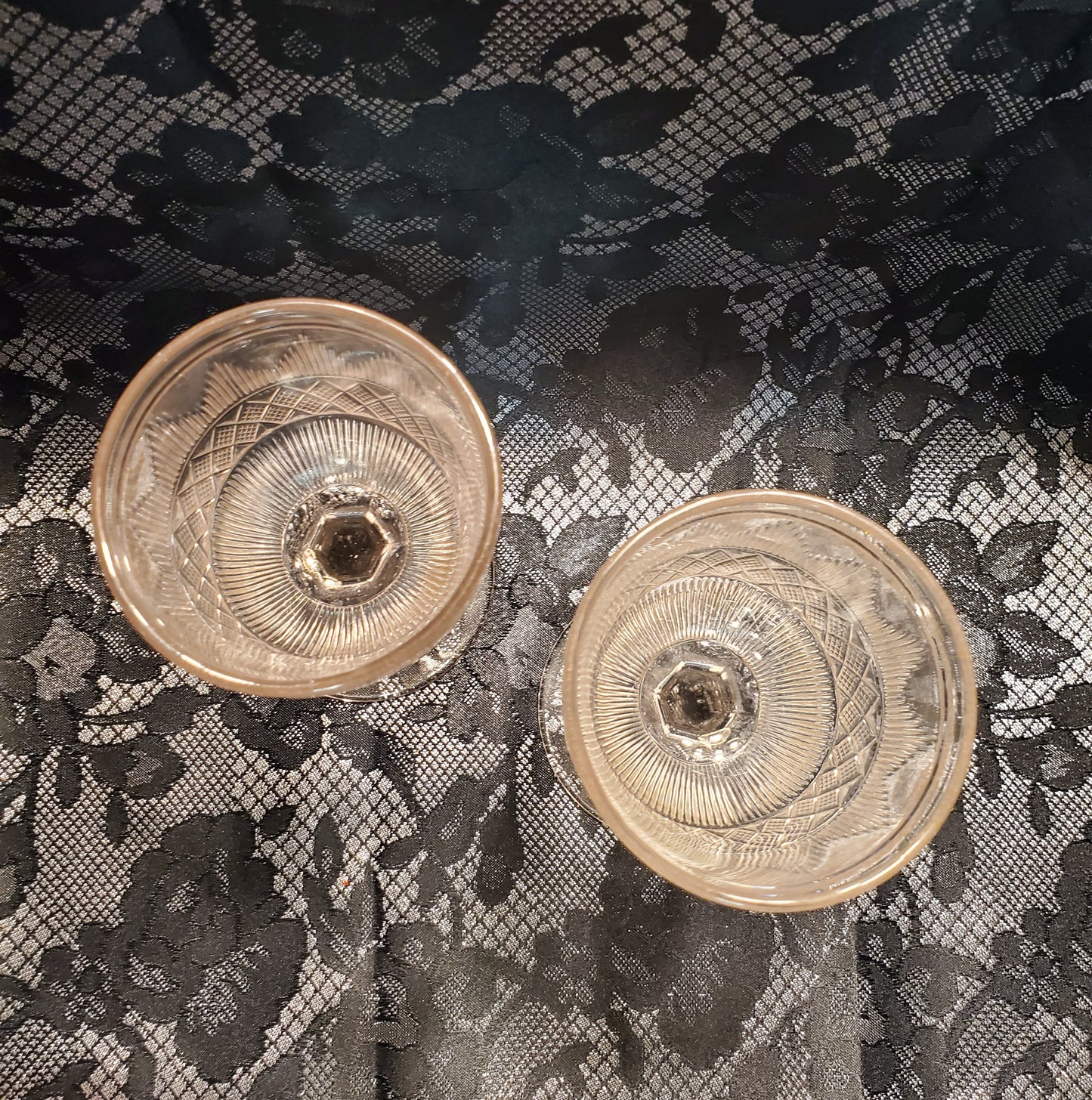 Antique 1860s Water Goblets