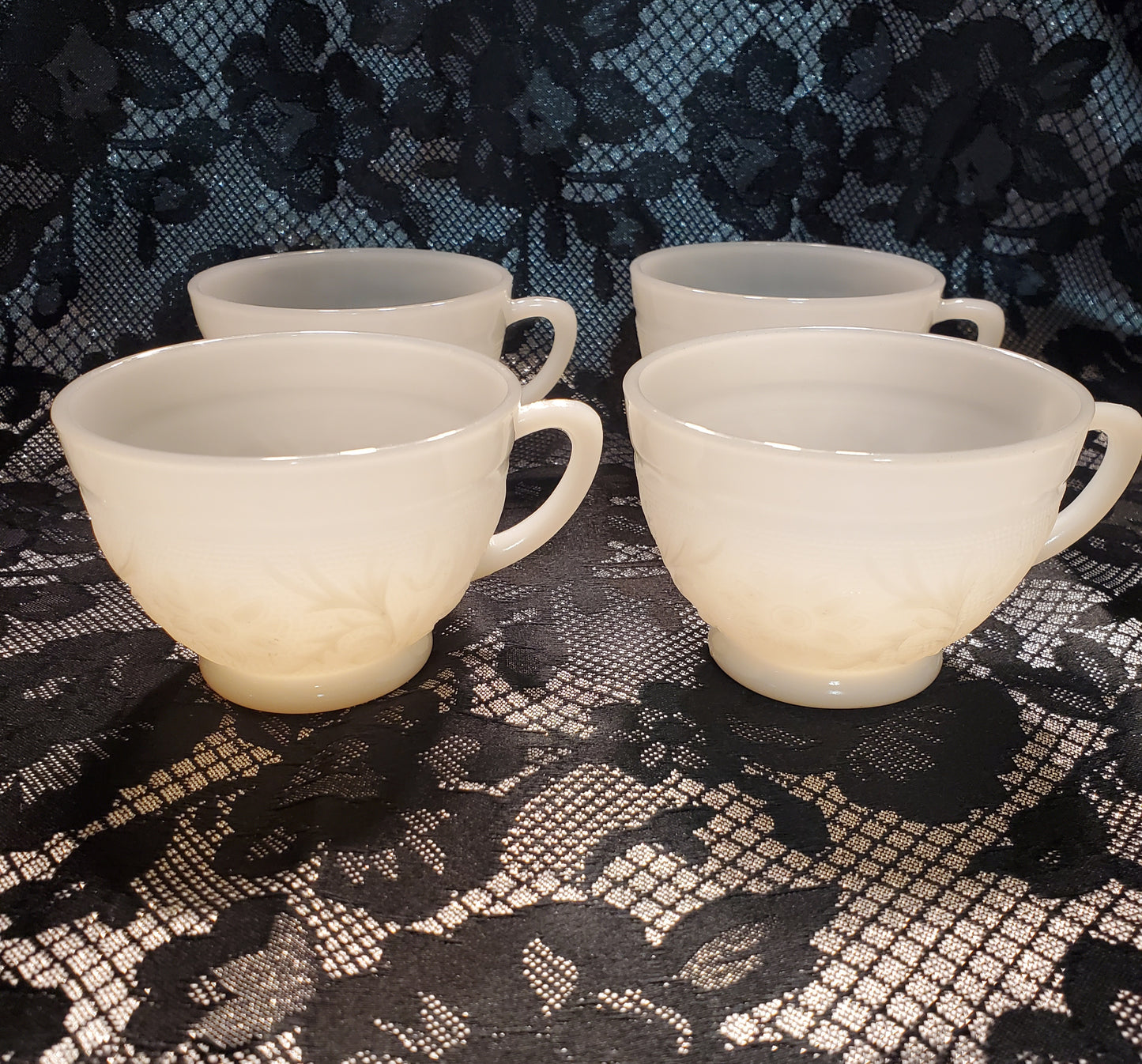 Vintage Milk Glass Tea/Punch Cups