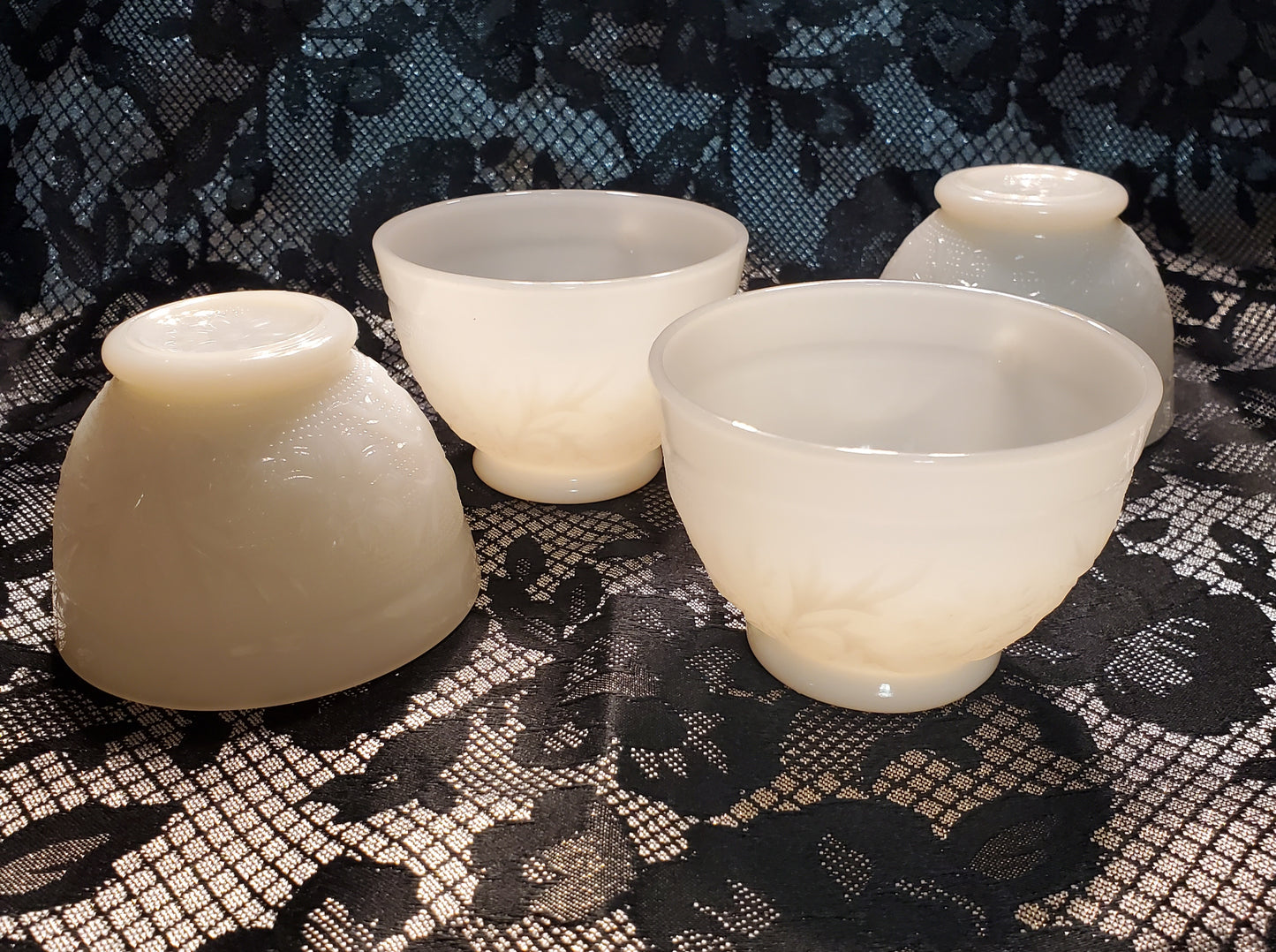 Vintage Milk Glass Tea/Punch Cups