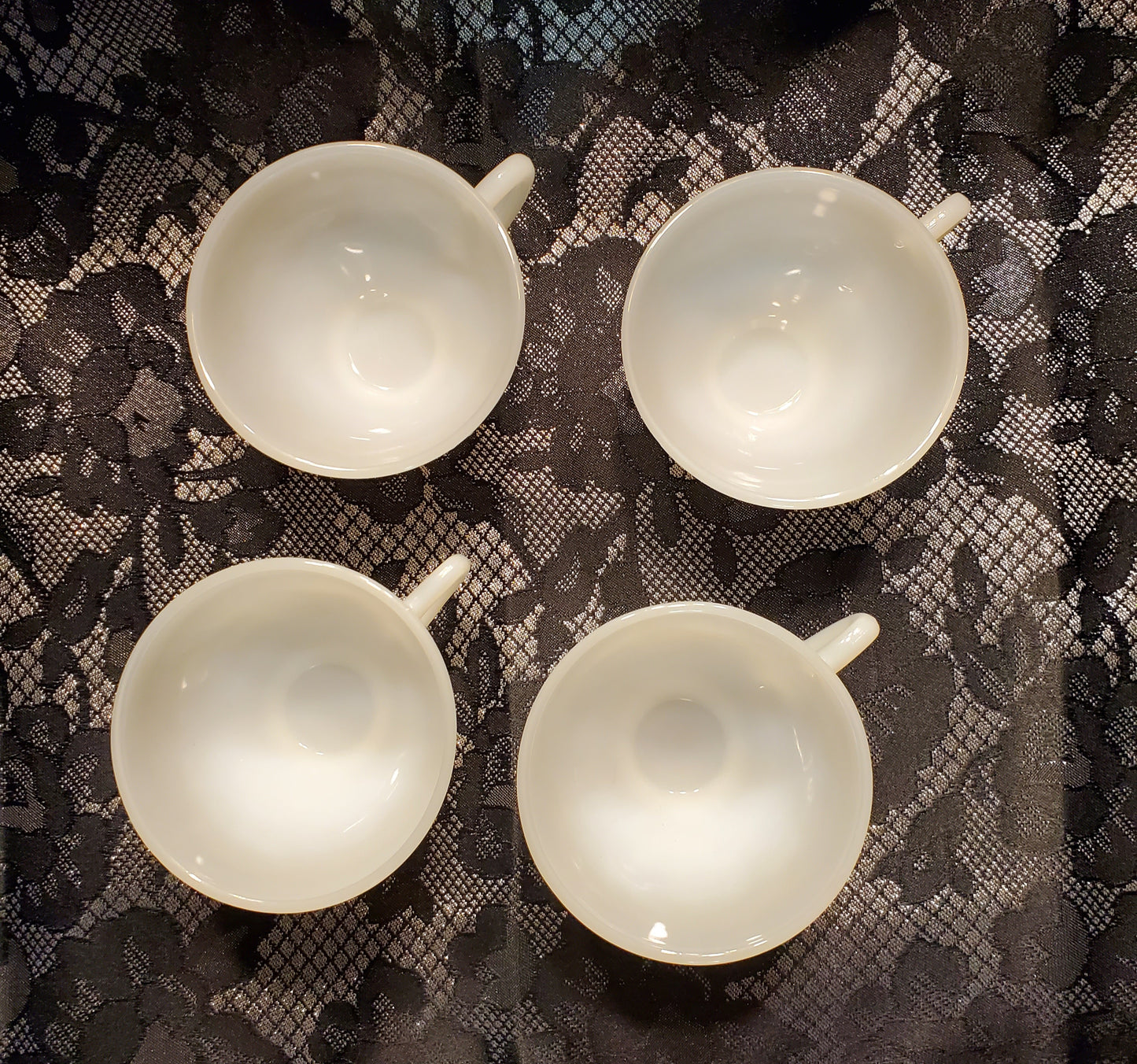 Vintage Milk Glass Tea/Punch Cups