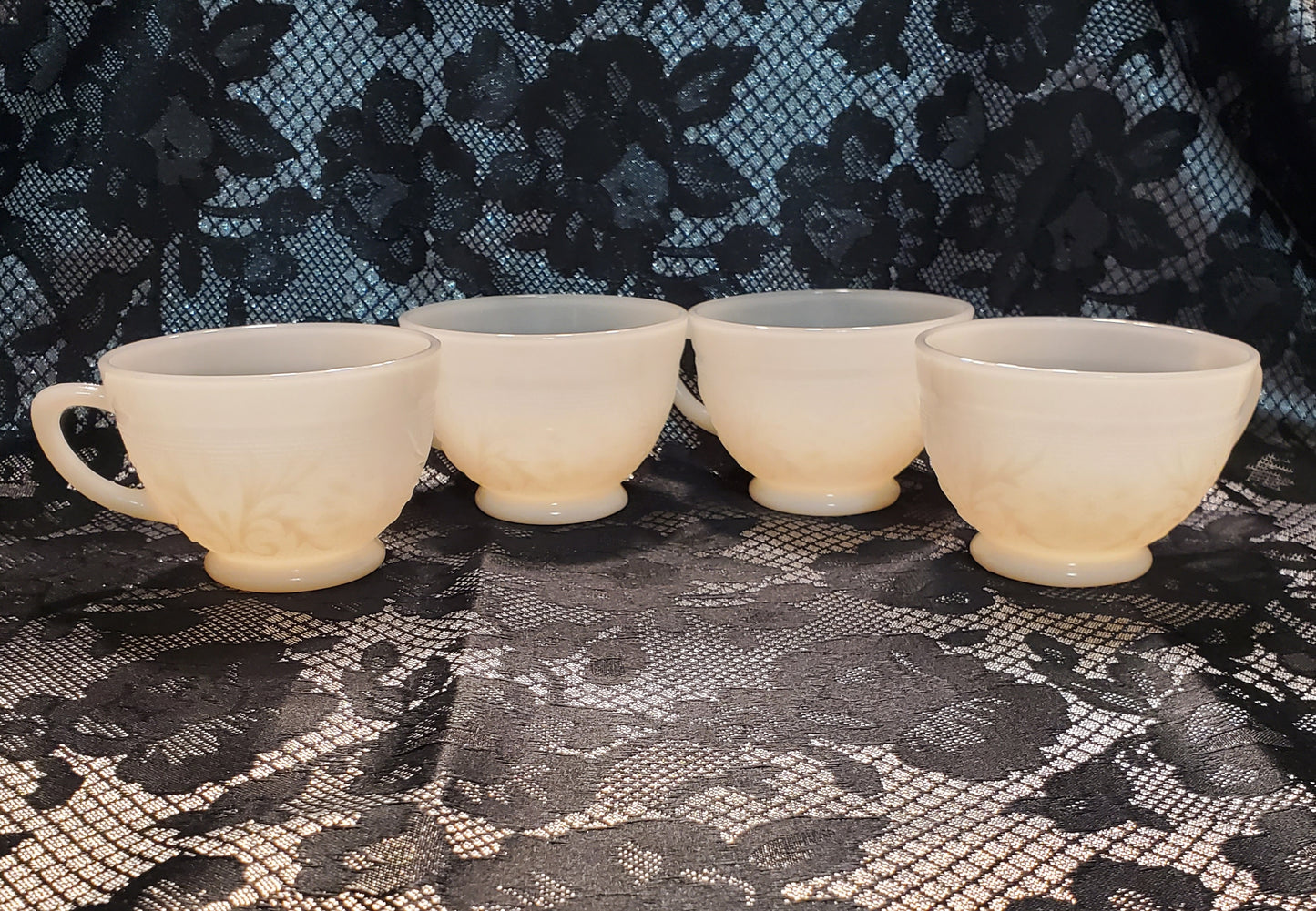 Vintage Milk Glass Tea/Punch Cups