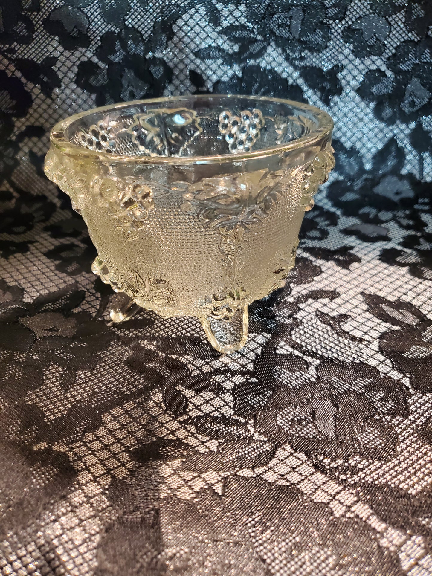 1950s Pressed Glass Candy Dish