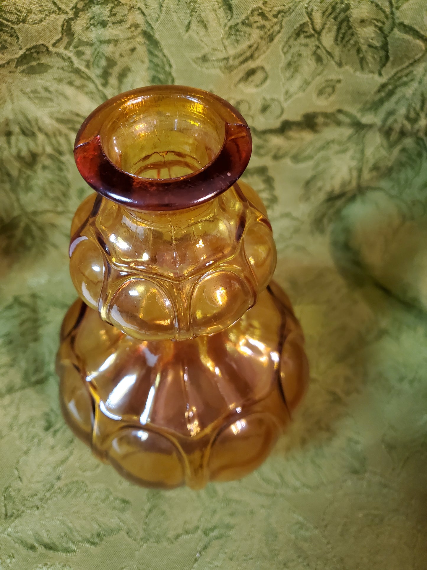 Vintage Empoli Italian Glass Decanter