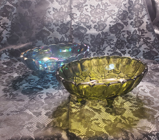 Vintage Footed Fruit Bowl