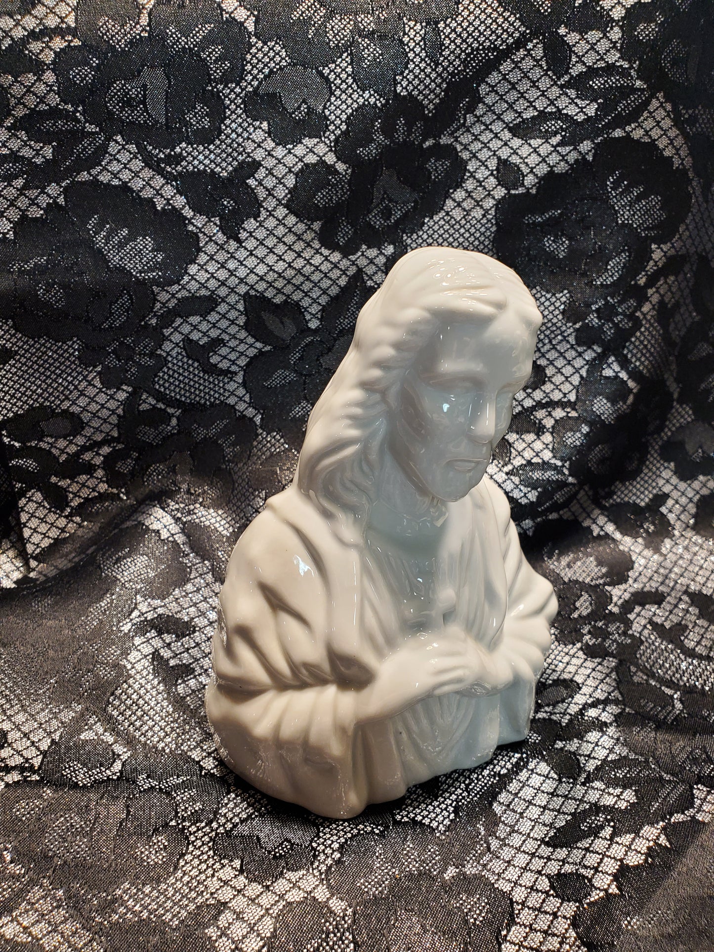 Vintage Ceramic Jesus Bust