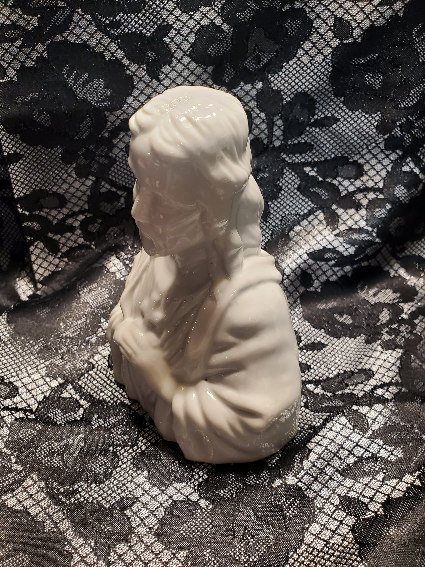 Vintage Ceramic Jesus Bust