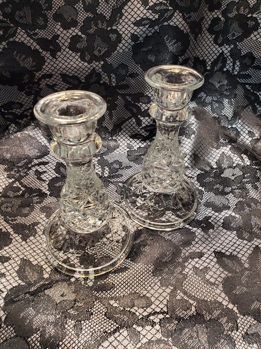 Pair of Vintage Candle Holders