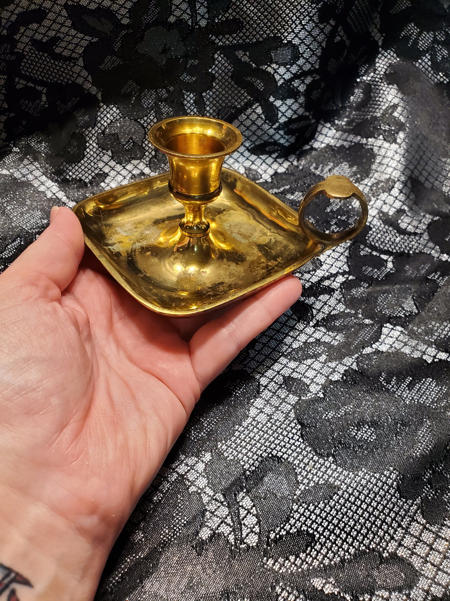 Brass Candle Holder