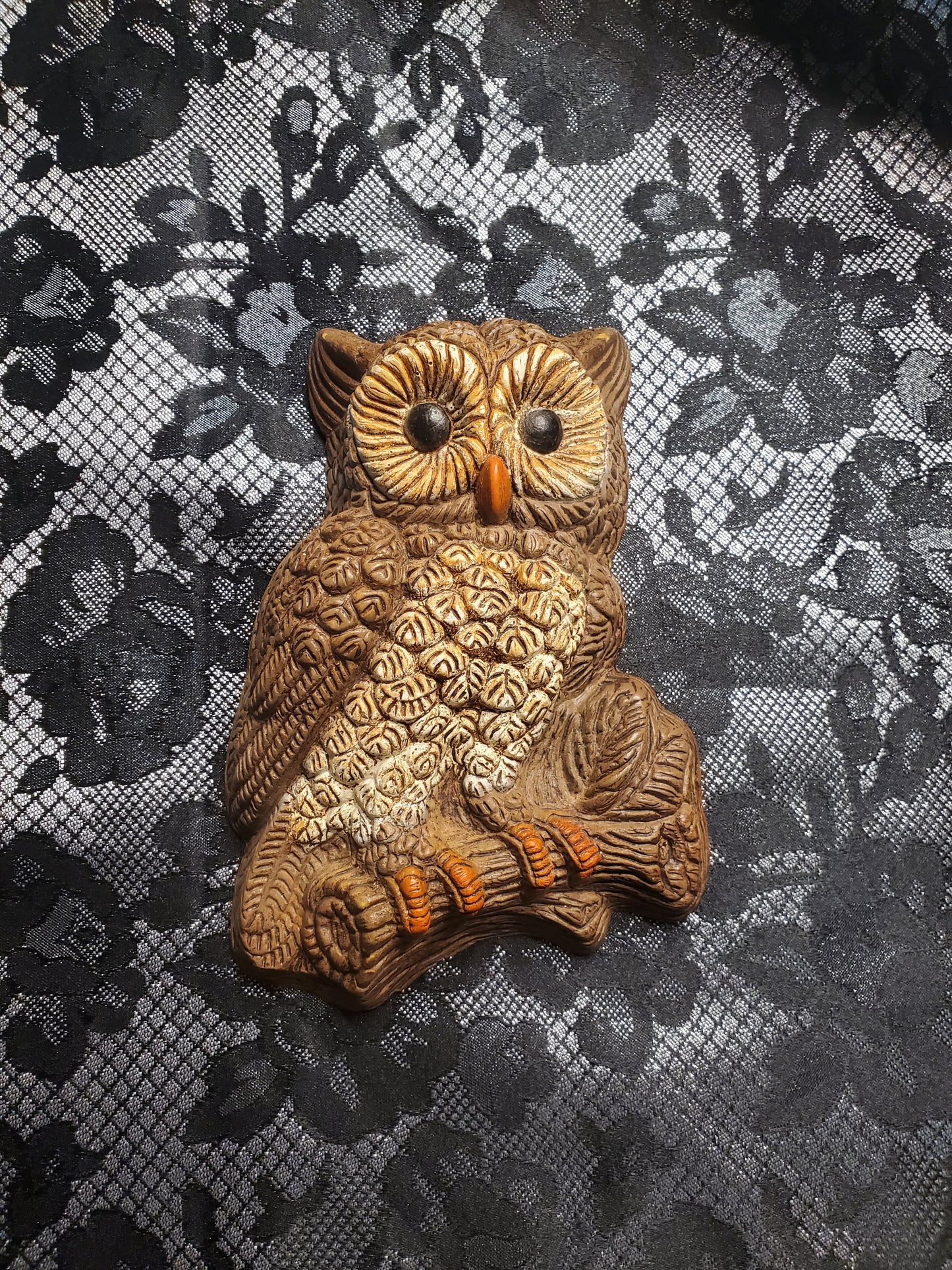 Vintage Owl Wall Hanging