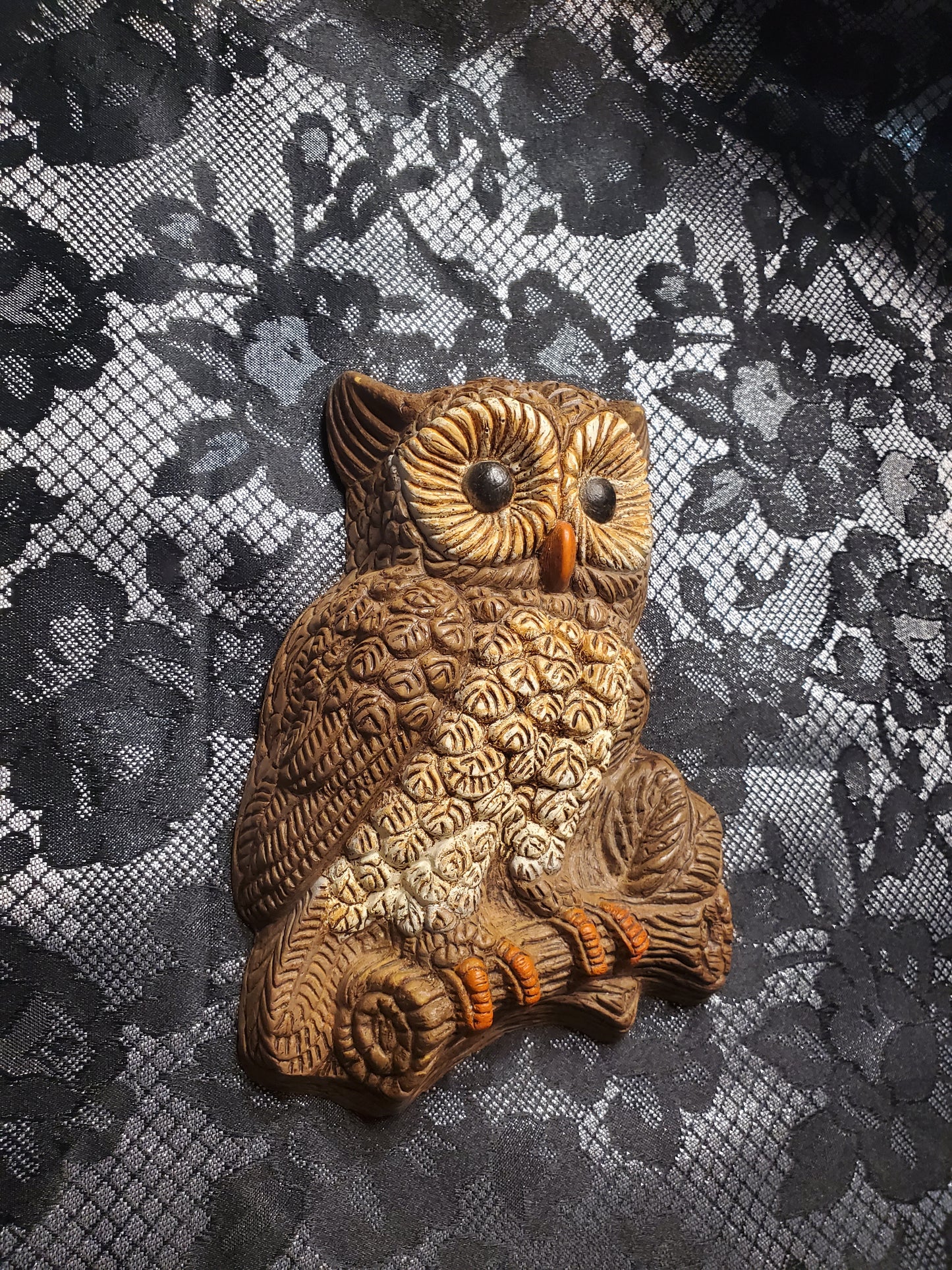 Vintage Owl Wall Hanging