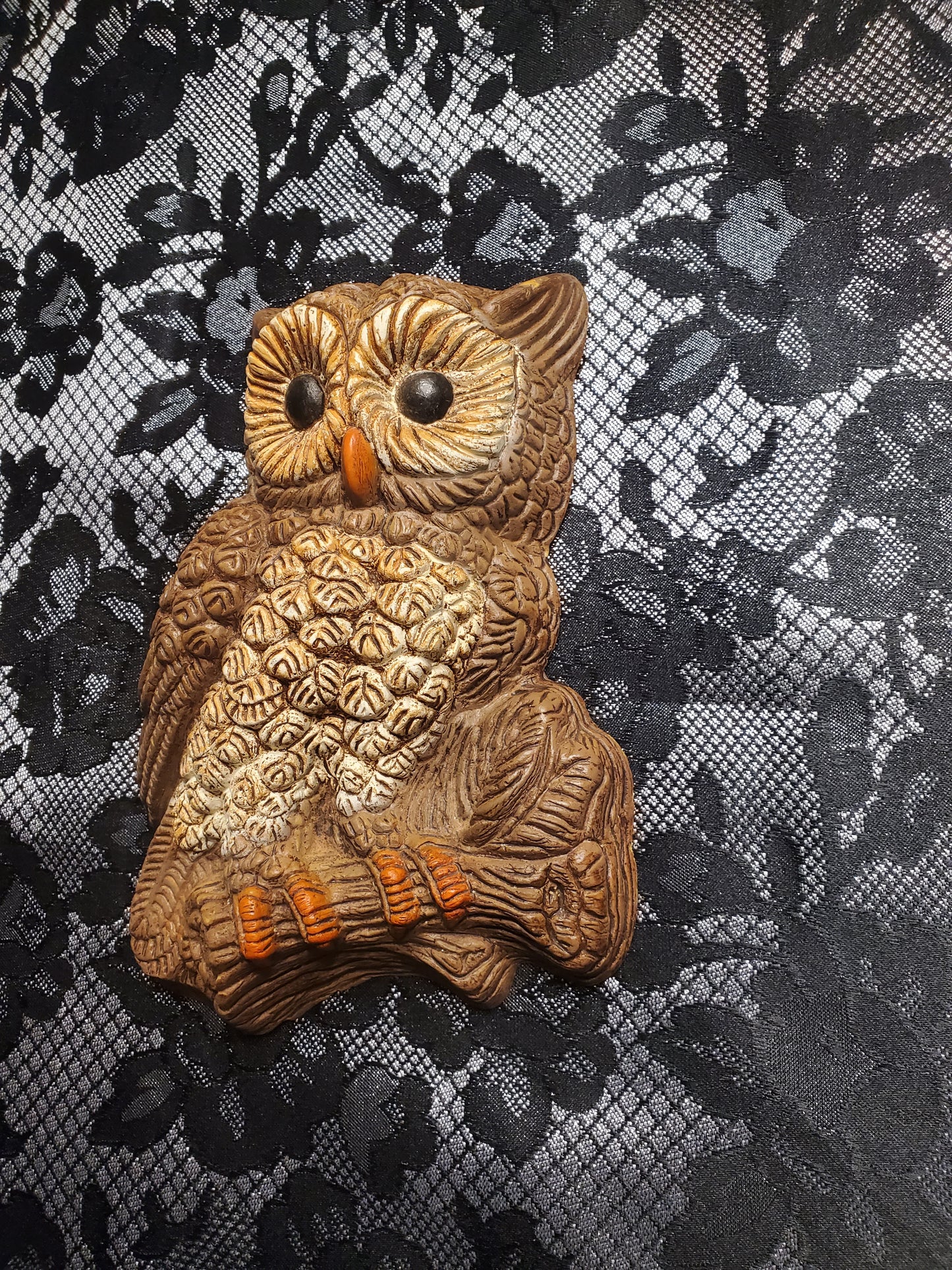 Vintage Owl Wall Hanging