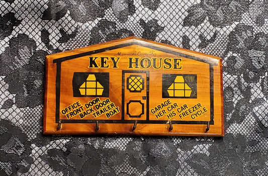 Vintage Souvenir Key Rack