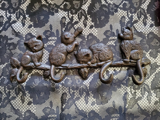 Cute Cats Key Rack