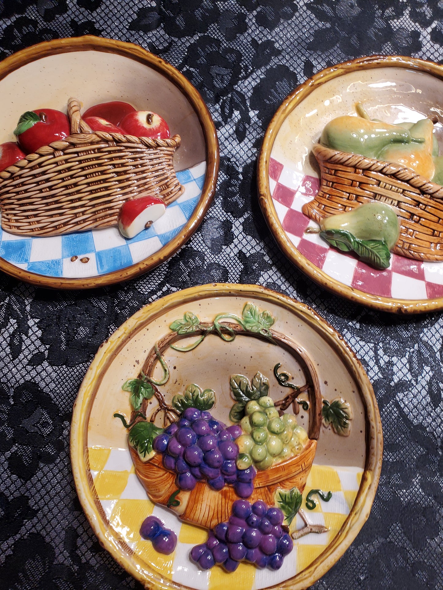 Hand Painted Decorative Plates