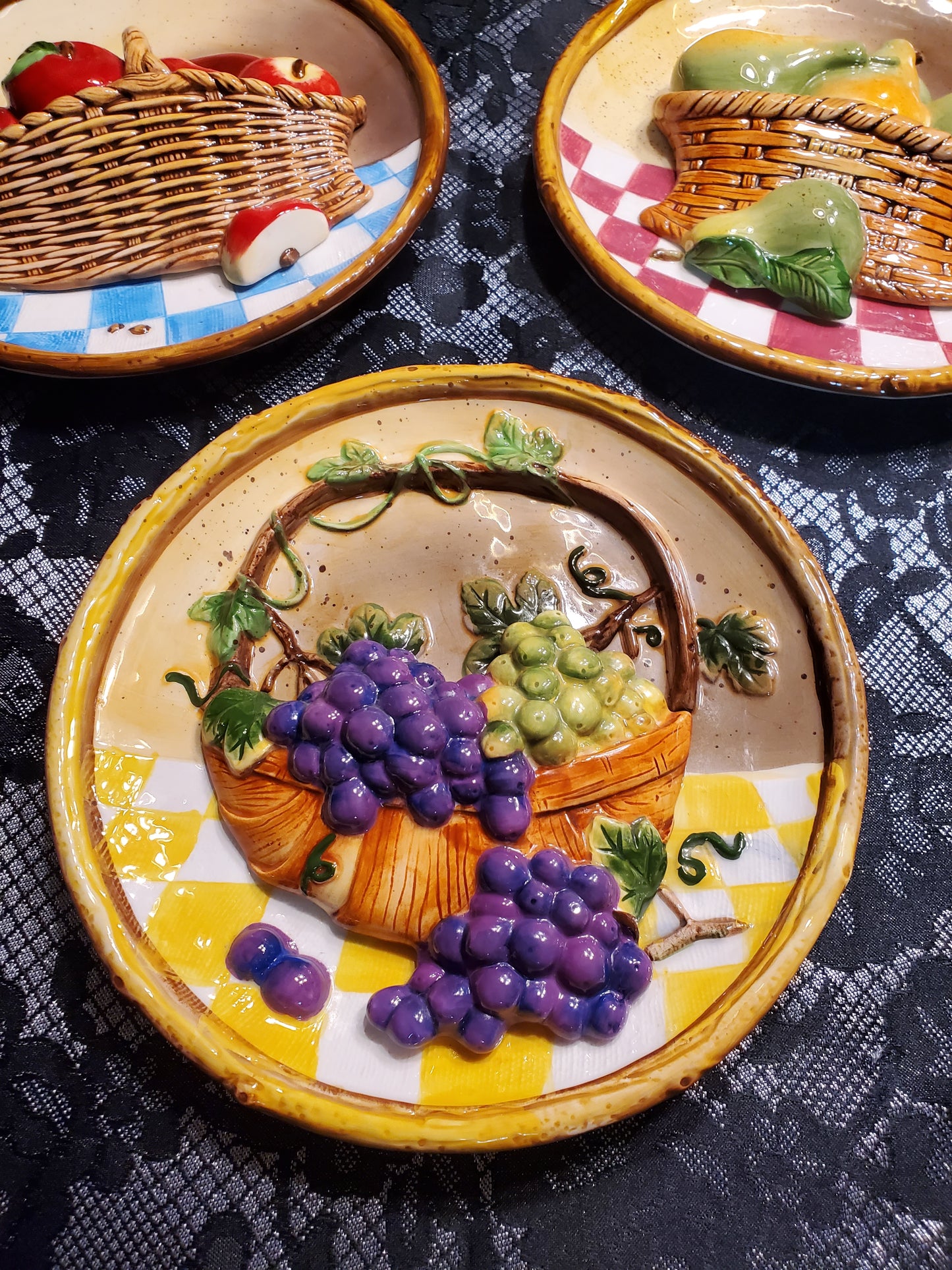 Hand Painted Decorative Plates