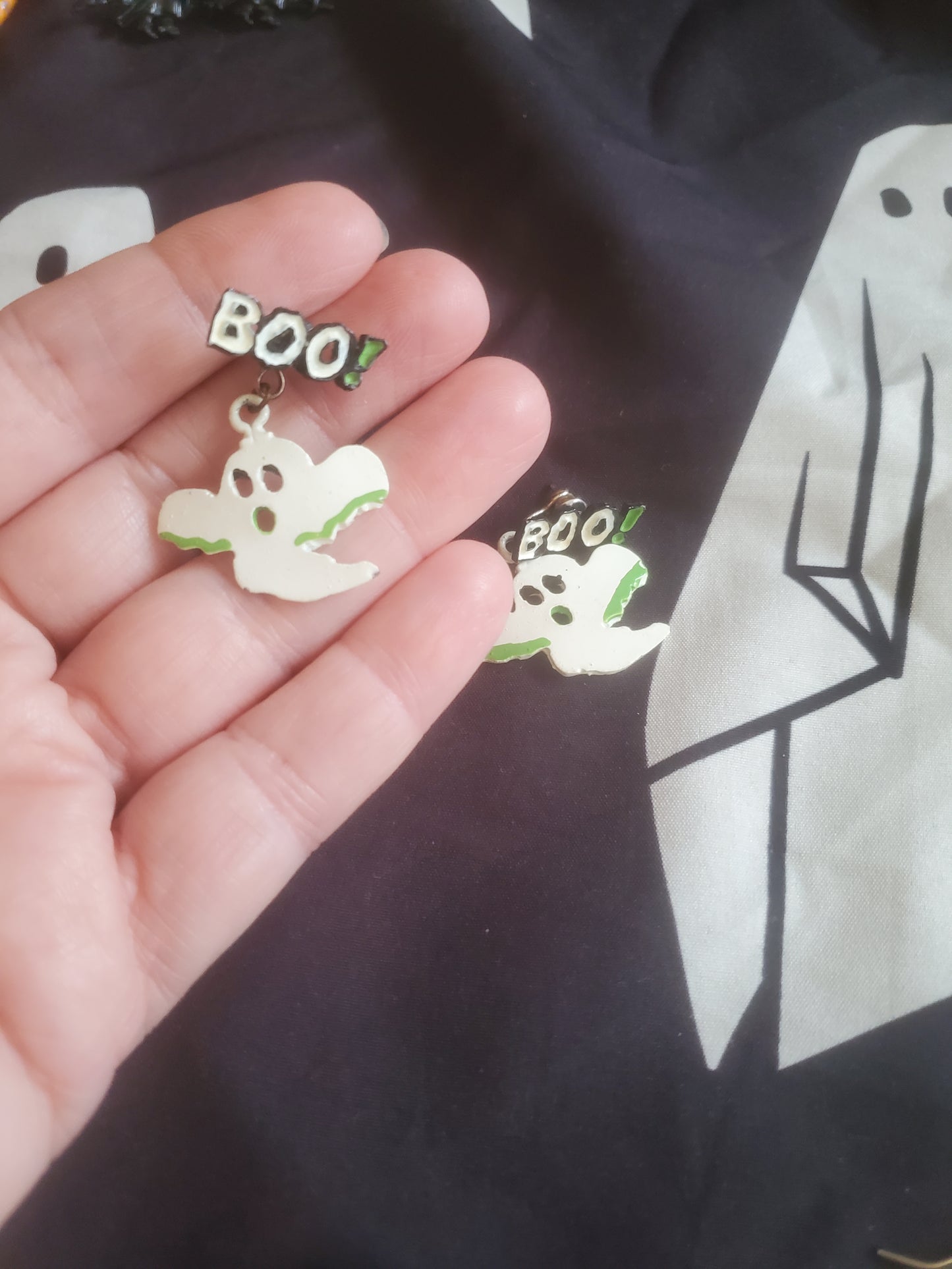 Boo Earrings