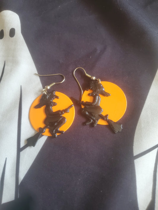 Witch Silhouette Earrings