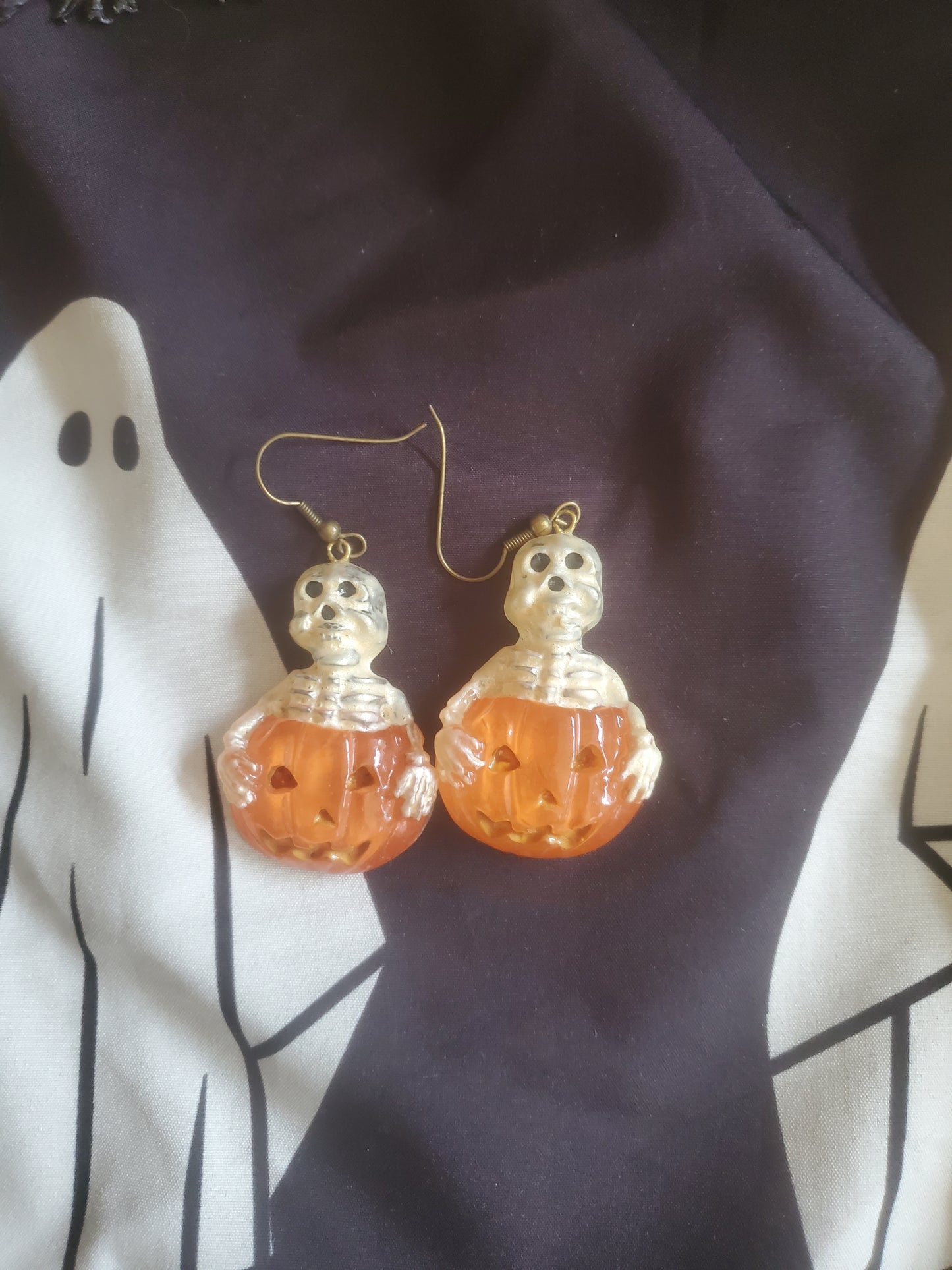 Skeleton Earrings