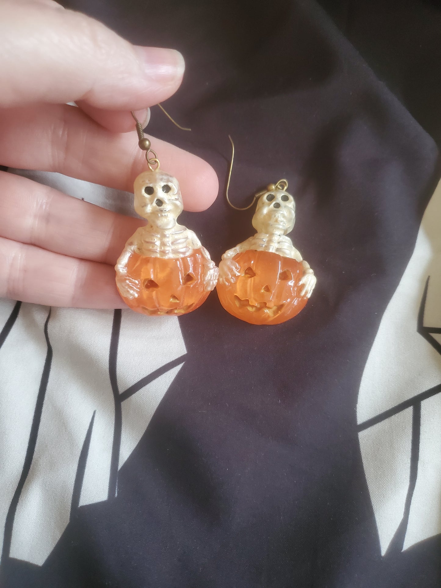 Skeleton Earrings