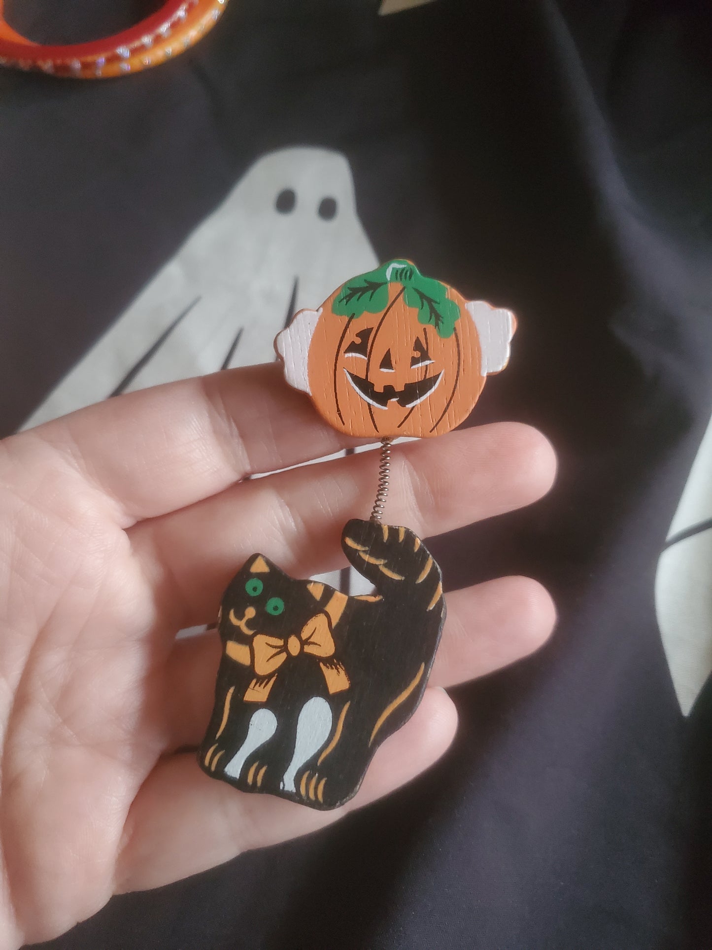 Vintage Halloween Brooch