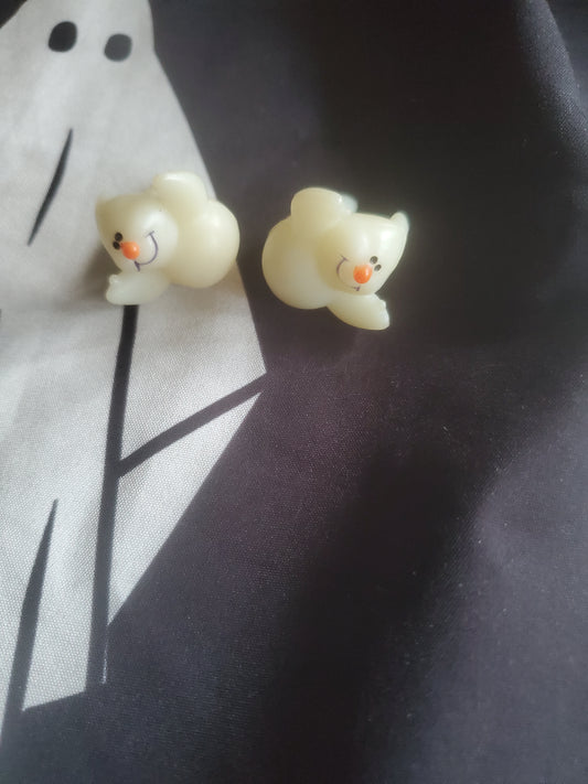 Glow in the Dark Ghost Earrings