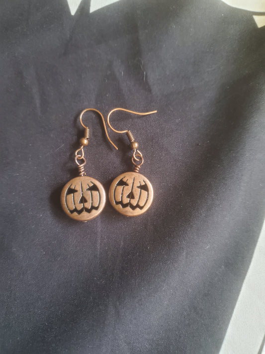 Jack-o-lantern Earrings